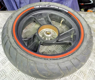 Hinterrad mit Bereifung  TGB Bullet 45Km/H Roller - Bild 1 von 2