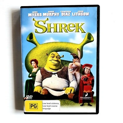 Shrek DVD 2001 Kid's Comedy Animation, Mike Myers, Region 2/4 Gift - Free Post - Image 1 of 4