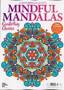 Colouring Heaven's Mindful Mandalas Magazine Issue 25 Comforting Classics - Picture 1 of 2