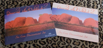 2002 AUSTRALIA 6 Coin GEM Uncirculated Royal Mint Set $1 $2 50 20 10 5 Cents - Image 1 of 3