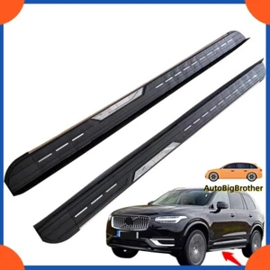 Fits for Volvo XC90 2015-2023 Fixed Running Board Side Steps Pedals Nerf Bar - Imagen 1 de 7