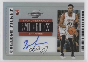 2019-20 Panini Contenders Draft Picks Optic Bruno Fernando #76.3 Rookie Auto RC