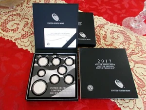 2017 US MINT LIMITED EDITION SILVER PROOF SET - Foto 1 di 4