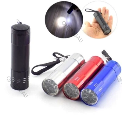 1x Mini penlight LED Flashlight flash Lamp Torch light pocket AAA battery 25H - Bild 1 von 4