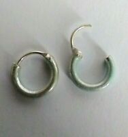 A010 Brand new unworn 925 sterling silver trio of AB crystal stud earrings