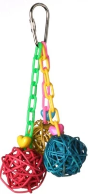 Super Bird Creations Mini Vine Chain Small Bird Toy Swinging Chewing Parrot Toy