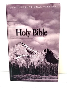 Holy Bible New International Version Mountain Landscape Hardback Zondervan - Picture 1 of 14