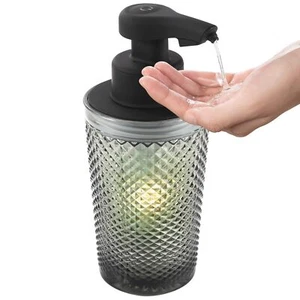 Automatic Glass Soap Dispenser Touchless Liquid Hand Soap Dispenser Rechargeable - Picture 1 of 7