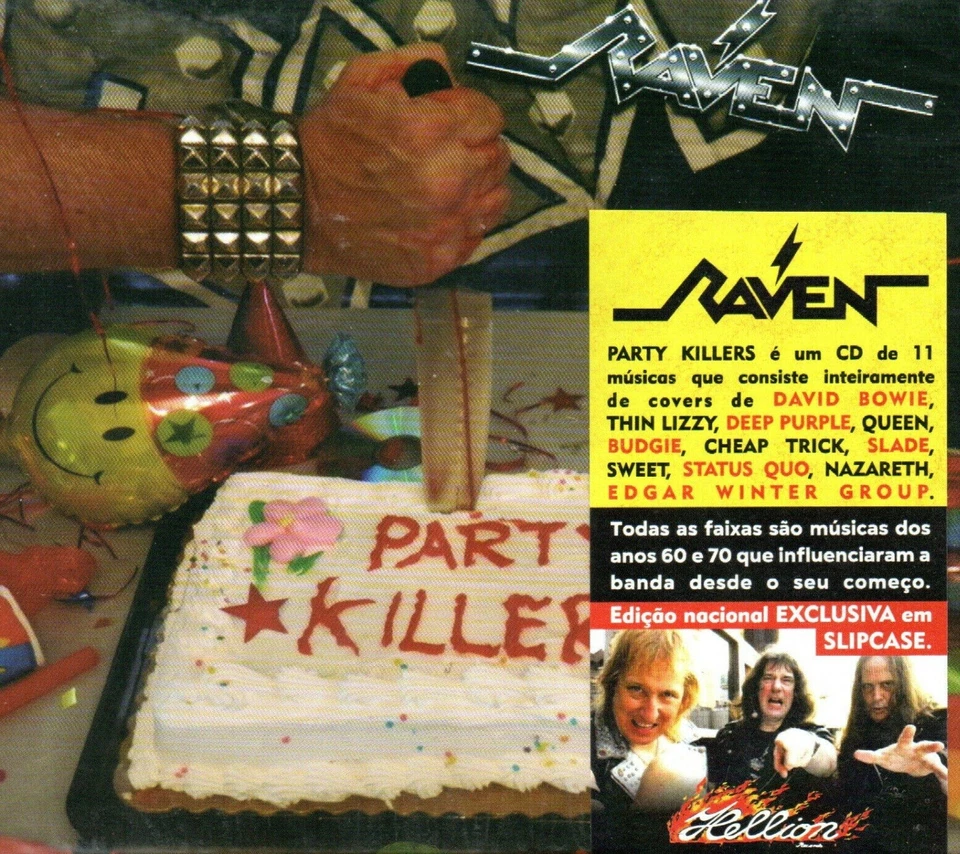 RAVEN Party killers CD slipcase, rar - Bild 1 von 1