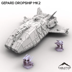 Gepard Dropship Mk2 - Juegos de guerra mecánicos a pequeña escala 6 mm 8 mm - Imagen 1 de 9