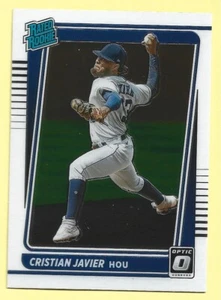 2021 Donruss Optic #42 Christian Javier RR RC (Astros) - Picture 1 of 2