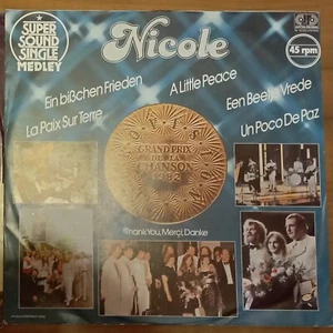 Nicole - Ein bißchen Frieden - 12" Maxi-Single Vinyl LP - Bild 1 von 3