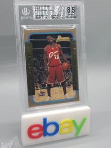 2003 BOWMAN GOLD #123 CAVALIERS HEAT LAKERS LEBRON JAMES ROOKIE RC BGS 8.5 - Picture 1 of 2