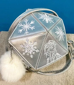 Bandolera ELSA COPO DE NIEVE HEXAGONAL Disney/Danielle Nicole CARTERA USADA EN EXCELENTE ESTADO Frozen 2 - Imagen 1 de 19