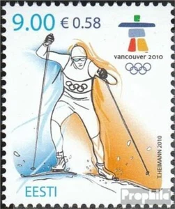 Estonia 655 (completa edición) nuevo con goma original 2010 Olimpia - Imagen 1 de 1