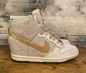 Nike Women’s Dunk Sky Hi Wedge Sneakers Year Of The Horse 649464-001 Size 9 - Picture 1 of 13