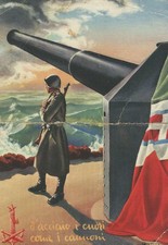 MILIZIA ARTIGLIERIA MARITTIMA POSTA MILITARE 220 TRIPOLI LIBIA 1941 BUFFOLUTO