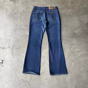 Levis 515 Womens Jeans Size 6 Medium 28x27 Blue Denim Boot Cut Flat Front Casual - Picture 1 of 9