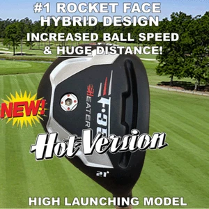 HIGH LAUNCH PGA DISTANCE ACCURACY HYBRID CUSTOM CLUBS GRAPHITE 3 4 5 6 7 8 9 P S - Picture 1 of 3