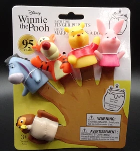 Disney "Winnie Puuh & Freunde" Vinyl Fingerpuppen 95 Jahre SPASS! / Neu - Bild 1 von 12