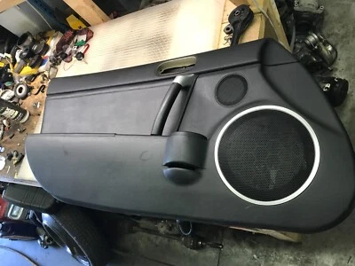 2006-2015 Mazda MX-5 Miata LH Left Driver Door Panel black  OEM 9207 - Image 1 of 4