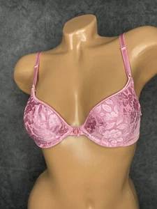 Vintage Maidenform Everyday Romance Lightly Lined Lace Underwire Bra Size 34A - Picture 1 of 14