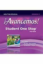 ¡Avancemos!: Student One Stop DVD-ROM Level 3 2013 (Spanish Edition)