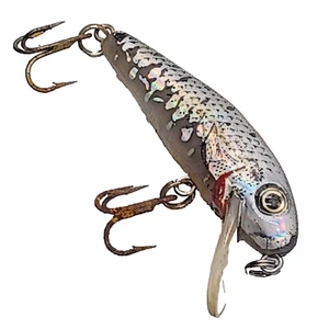 Rebel Minnow Vintage Fishing Lure Crankbait 1.5" Inch Ultra Light - Picture 1 of 3