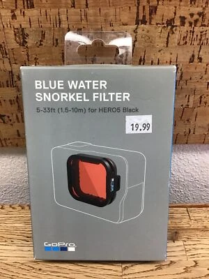 GoPro Blue Water Snorkel Filter Fits HERO5 Black AACDR-001 OEM New C-2 - Image 1 of 3