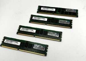 Micron/ HP 32GB (4 x 8GB) PC3-12800R-11-13-E2 ECC-REG FÜR SERVER/ Workstation - Bild 1 von 3