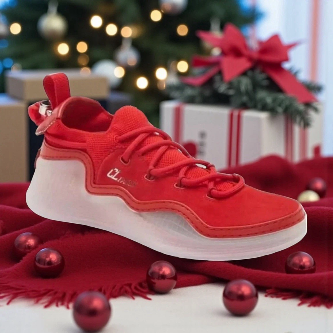 Christian Louboutin Red Suede Casual Shoes for Men for sale - eBay