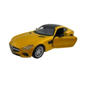 Modellino Auto Bburago 1/32 Mercedes AMG GT 2016 Yellow - Foto 1 di 3