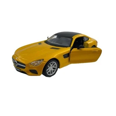 Modellino Auto Bburago 1/32 Mercedes AMG GT 2016 Yellow - Immagine 1 di 3