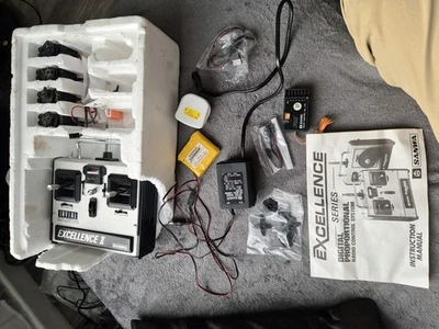 SANWA EXCELLENCE Controller Transmitter RC RADIO SET handset M4 M System vintage - Image 1 of 4
