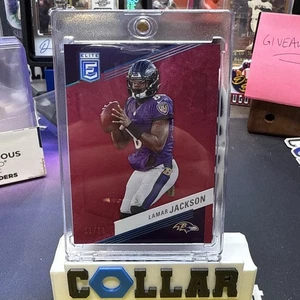 2023 Panini Donruss Elite FOTL Pink 11/11 Lamar Jackson #69 Last On Print! - Bild 1 von 5