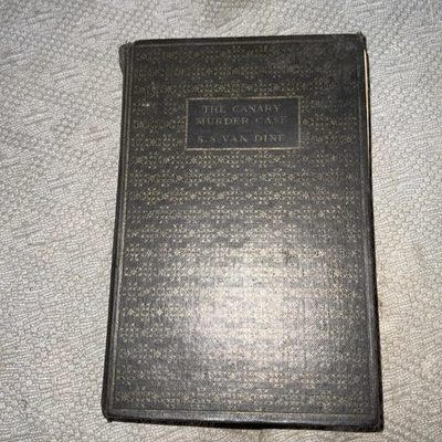 The Canary Murder Case by S. S. Van Dine 1932  hardcover cheap edition - Image 1 of 4