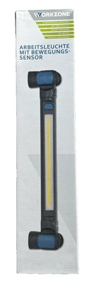 WORKZONE Arbeitsleuchte mit Bewegungssensor, mit aufladbarem Akku, neu&ovp - Bild 1 von 4