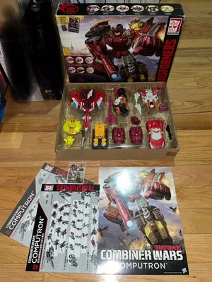Hasbro Combiner Wars Computron with Poster & Card 100% complete set shipinUSA - Image 1 of 4