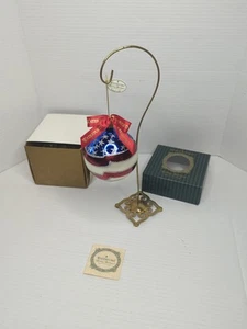 WATERFORD Holiday Heirlooms AN AMERICAN TRIBUTE Blown Glass ORNAMENT Italy NIB - Picture 1 of 7