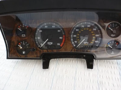 PAQUETE DE INSTRUMENTOS DE ESTIRAMIENTO FACIAL JAGUAR XJS V12 5.3 VELOCÍMETRO E MEDIDORES DAC 10377 Foto 1 de 3