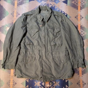 Vintage 1953 M1951 Field Jacket - Olive Green, Size Medium - Picture 1 of 19