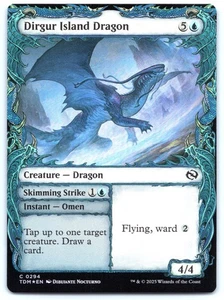 Dirgur Island Dragon (Showcase) FOIL - Tarkir: Dragonstorm - MTG - Near Mint - Picture 1 of 1