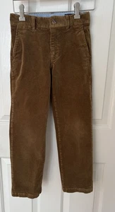 Polo Ralph Lauren Corduroy Cords Dress Pants 8 Boys Beige Tan Preppy Classic - Picture 1 of 12