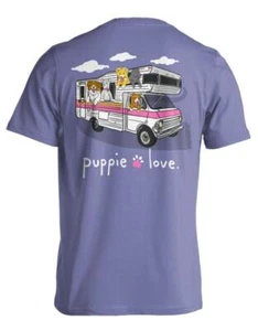 New PUPPIE LOVE RV Pup T SHIRT - Picture 1 of 1