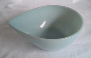 Vtg Fire King Delphite Blue Swedish Teardrop Small Mixing Bowl 6.5" VG - Picture 1 of 3