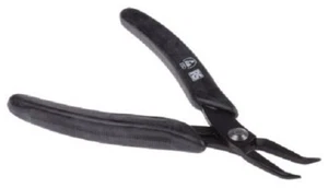 RS Pro BENT NOSE PLIER 6-Inch High Carbon Steel, Serrated Jaw, Spring Action - Picture 1 of 2