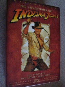 Indiana Jones - The Adventure Collection (DVD, 2003, 4-Disc Set, Widescreen) - Foto 1 di 6