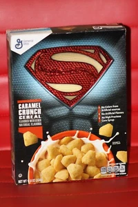 Batman vs Superman 2015 General Mills 11.8 oz Cereal Box Superman - Picture 1 of 5