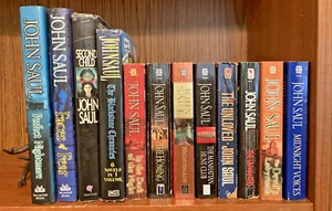 Lot Of 12 John Saul Paperbacks Books - Some First Editions - Picture 1 of 11