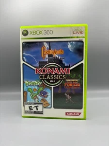 Konami Classics: Vol. 1 (Microsoft Xbox 360, 2009) CIB Completo Probado y Funcionando - Imagen 1 de 3